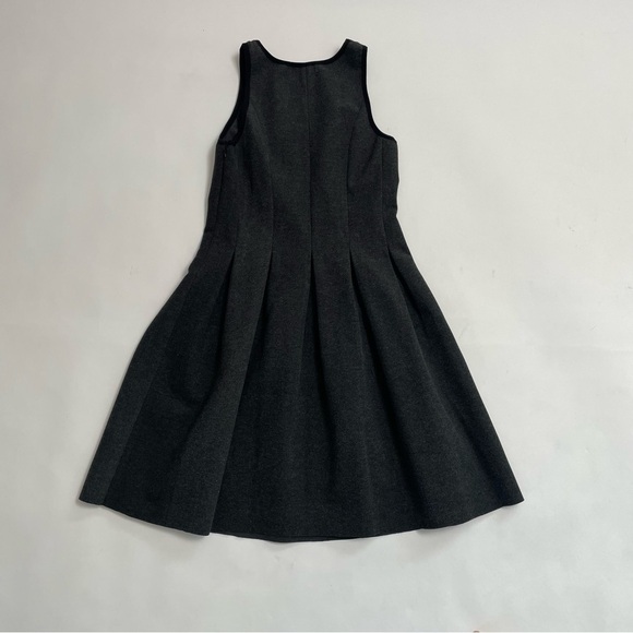 SHADES IF GREY BY MICAH COHEN charcoal and black flare dress - Picture 8 of 8